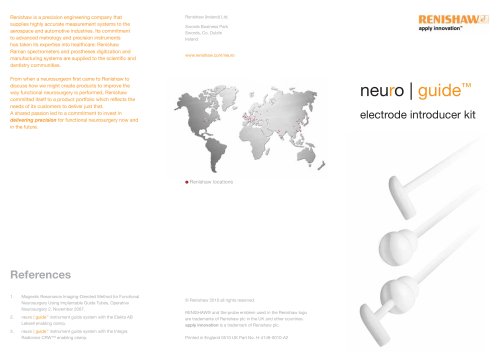 Neuroguide leaflet