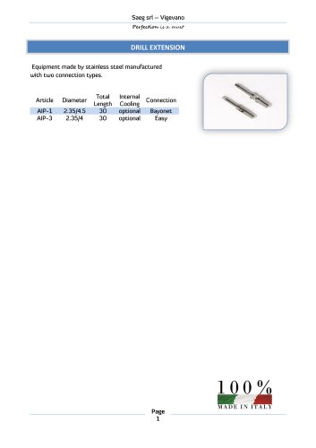 Drill extension