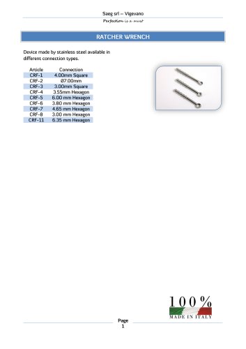 Ratcher wrench