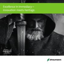 Excellence in Immediacy – Innovation meets heritage