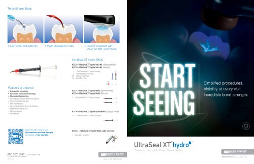 UltraSeal XT hydro Brochure