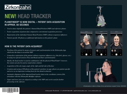 Flyer Head Tracker