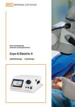 Cryo-S Electric II for Ophthalmology