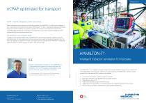 HAMILTON-T1 with neonatal function brochure