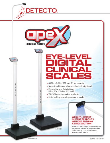 apex CLINICAL SCALES