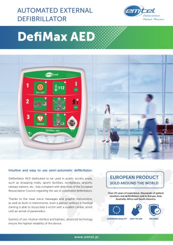 DefiMax AED - Automatic External Defibrillator