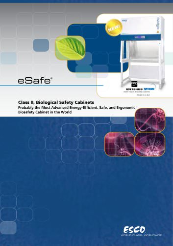 eSafe® Class II, Biological Safety Cabinets