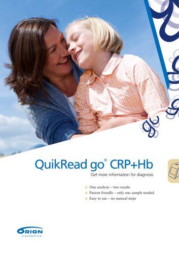 QuikRead go CRP+Hb