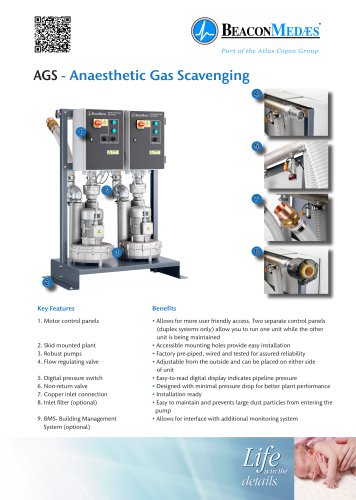 Anaesthetic Gas Scavenging Systems HTM/ISO Brochure