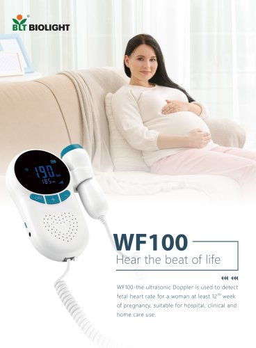 WF100 fetal doppler