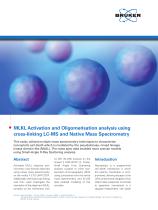 MLKL Activation and Oligomerisation analysis using cross-linking LC-MS and Native Mass Spectrometry