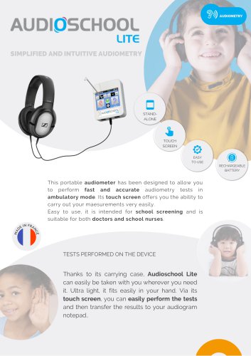 Audioschool LITE Brochure EN