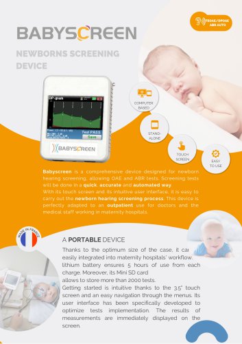 Babyscreen Brochure EN