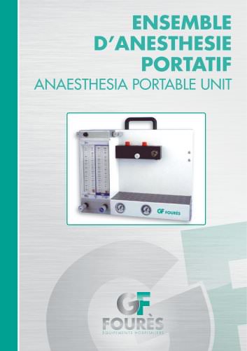 Anesthesia portable unit