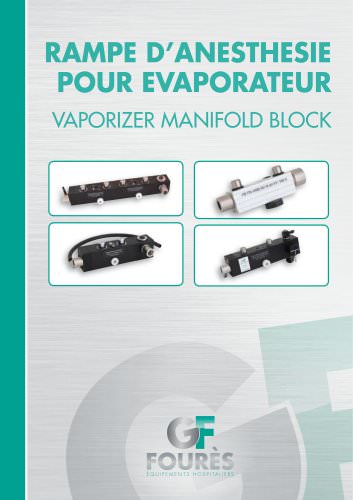 Vaporizer manifold block