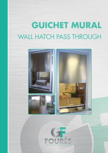 Wall hatch pass through