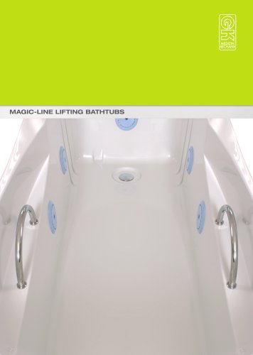 Lifting bathtubs Magic-Line