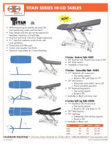 TITAN SERIES HI-LO TABLE