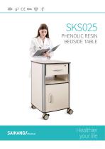 SKS025 Phenolic Resin Bedside Table SaikangMedical