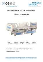 YFD5618K(III) Five Function ICU/CCU Electric Bed