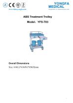 YFS-T03 ABS Treatment Trolley