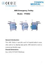 YFS002 ABS Emergency Trolley