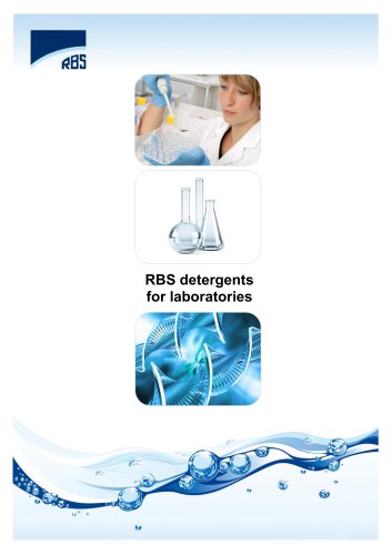 RBS detergents for laboratories