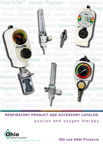 RESPIRATORY PRODUCT AND ACCESSORY CATALOG