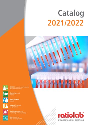 ratiolab General Catalogue 2021-2022