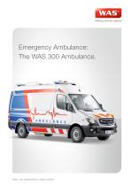 WAS 300 Emergency Ambulance Mercedes-Benz Sprinter Panel Van 3.88 T - 324