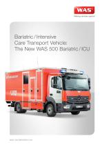 WAS 500 Bariatric / Intensive Care Transport Ambulance Mercedes-Benz Atego Box Body 10.5 T