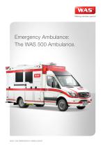 WAS 500 Emergency Ambulance Mercedes-Benz Sprinter Box Body Type III 5 T