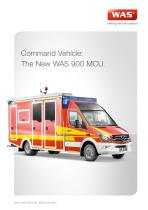 WAS 900 Disaster Relief Vehicle Command Vehicle Mercedes-Benz Sprinter Box Body 5 T