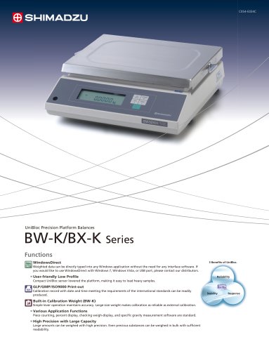 Catalog BW-K/BX-K Series