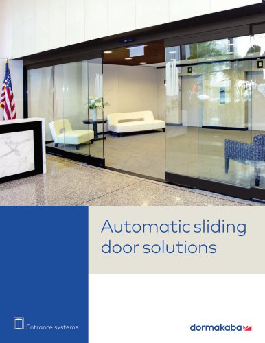 ESA Series and MAGNEO automatic sliding door solutions