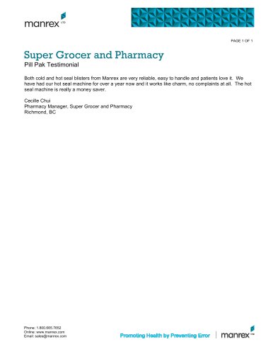 Super Grocer and Pharmacy