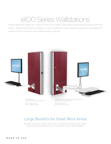 e100 Series Wallstations