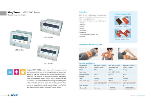 Magnet Therapy LGT-2600 Series