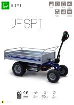 JESPI electric platform trolley