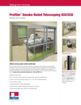 Smoke-Rated Telescoping ICU/CCU