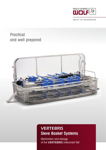 VERTEBRIS Sieve Basket Systems