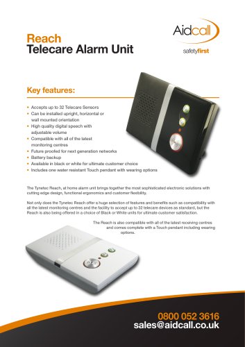 Telecare Alarm Unit