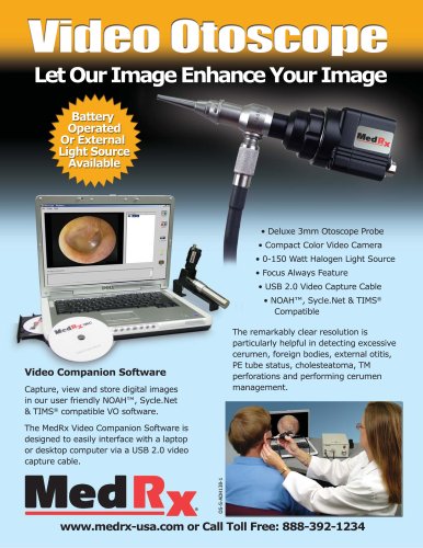 Our Video Otoscope SLS