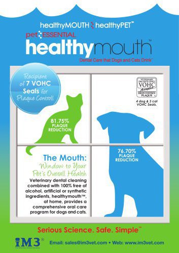 healthymouthTM Preventative Dental Care for Dogs & Cats