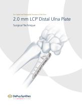 2.0 mm LCP®  Distal Ulna Plate