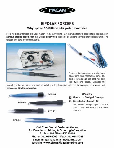 BIPOLAR FORCEPS