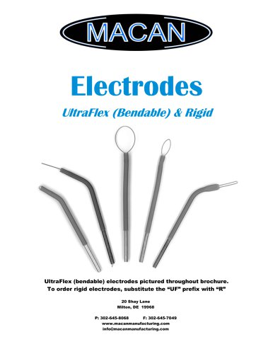 Electrodes UltraFlex (Bendable) & Rigid