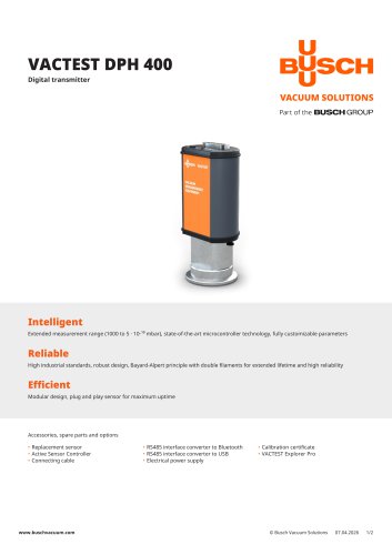 VACTEST DPH 400