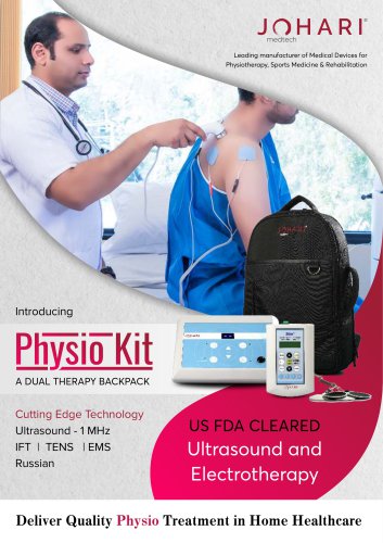 Physio Kit - Electrotherapy and Ultrasound Kit for Home Visit