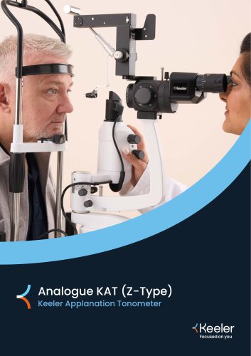 KAT (Z-Type) Applanation Tonometer brochure